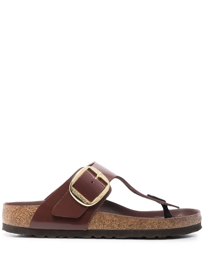 Birkenstock Gizeh sandaler med tårem - Brun