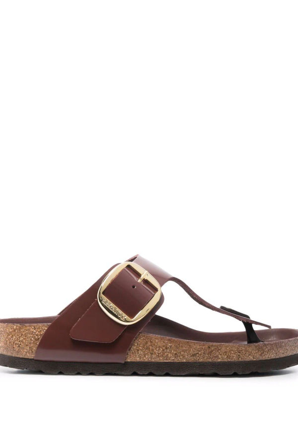Birkenstock Gizeh sandaler med tårem - Brun