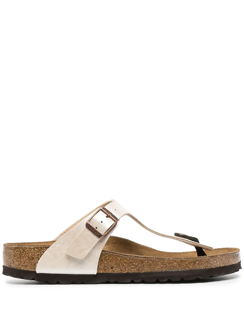 Birkenstock Gizeh sandaler med tårem - Neutral