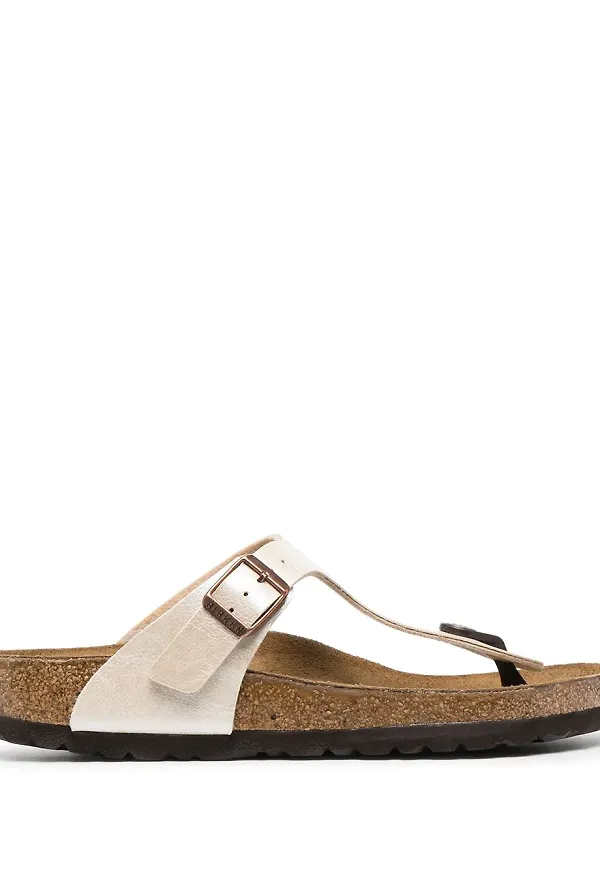 Birkenstock Gizeh sandaler med tårem - Neutral