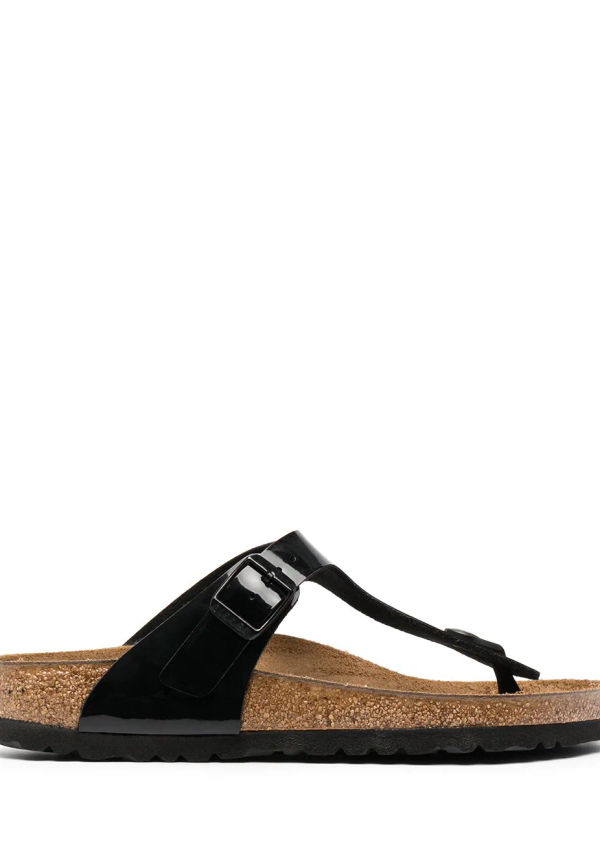 Birkenstock Gizeh sandaler med tårem - Svart
