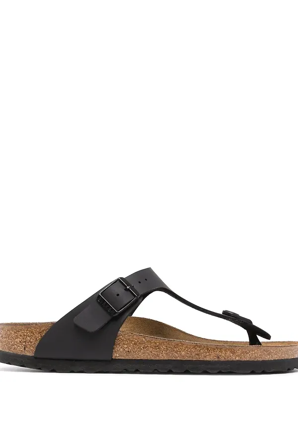Birkenstock Gizeh sandaler med tårem - Svart