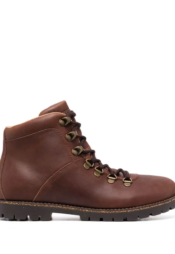 Birkenstock Jackson stövlar i nubuck-läder - Brun