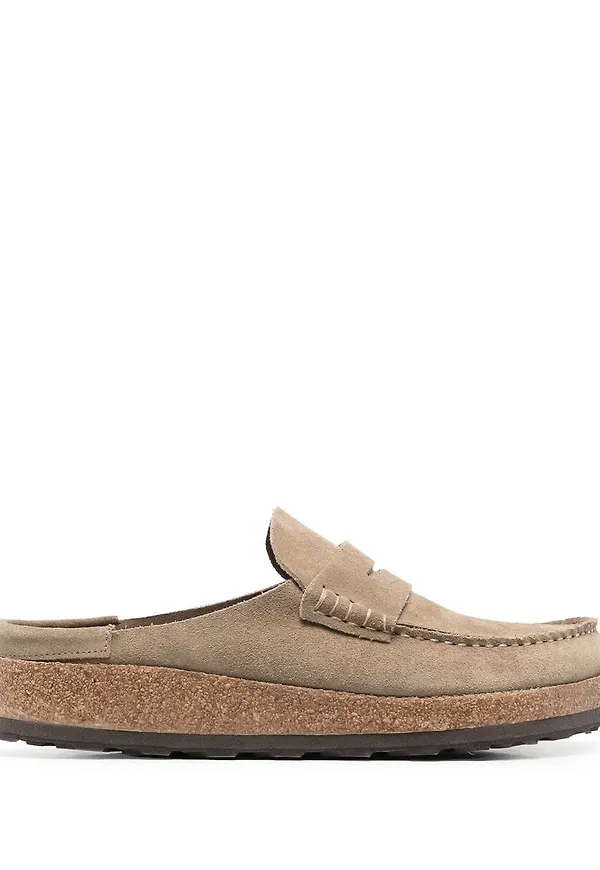 Birkenstock loafers i slip on-modell - Neutral