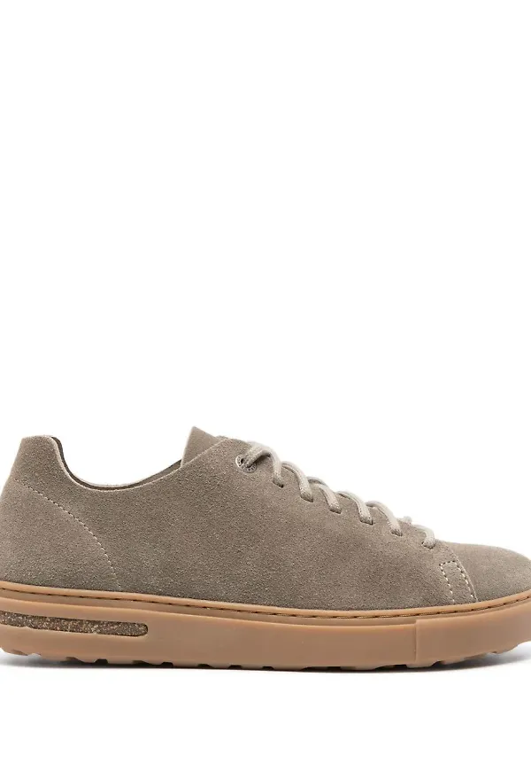 Birkenstock låga sneakers i mocka - Grå