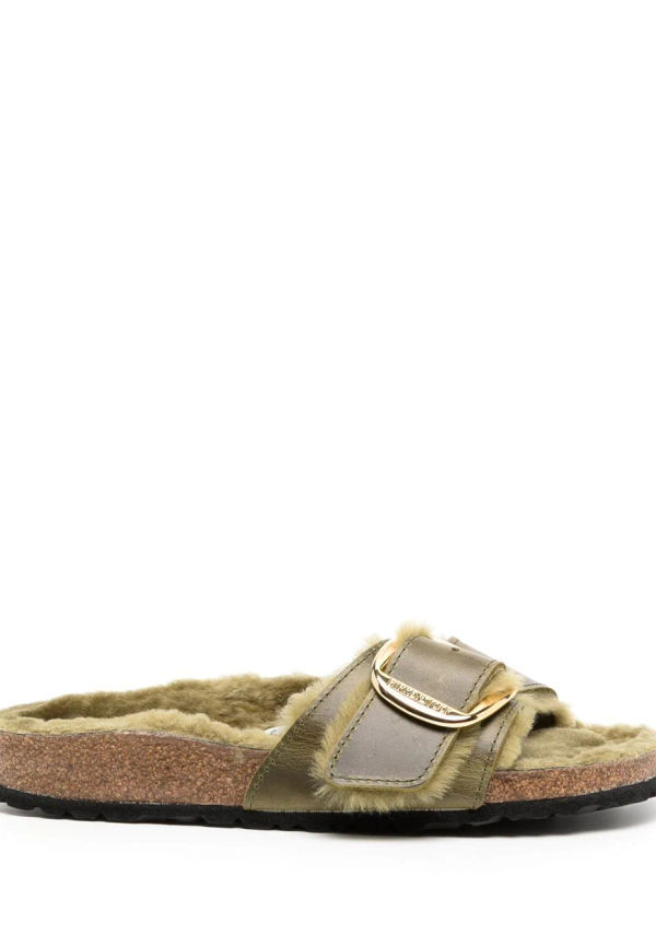Birkenstock Madrid sandaler med spänne - Grön