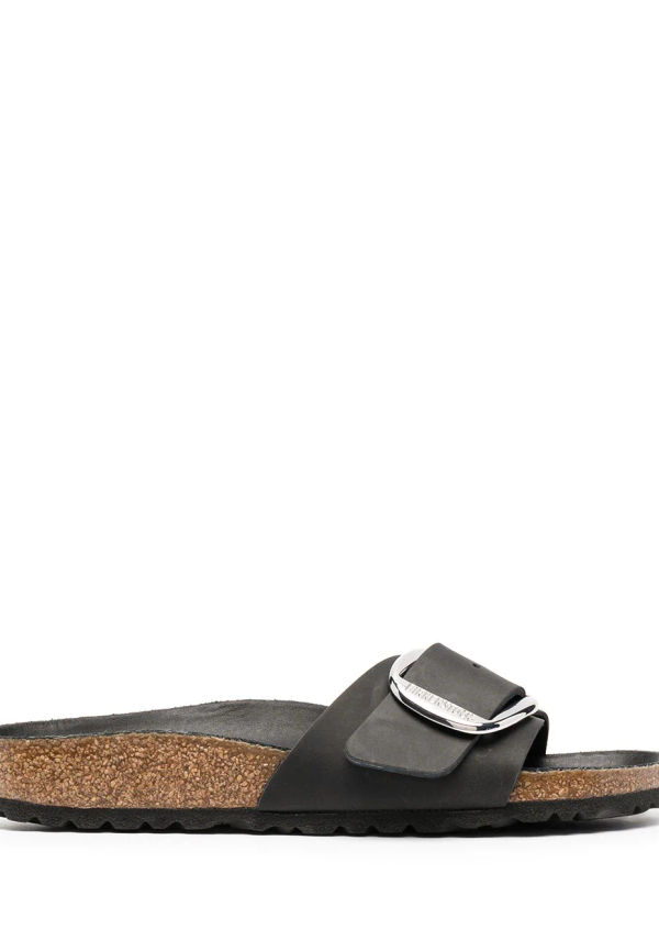 Birkenstock Madrid sandaler med spänne - Svart