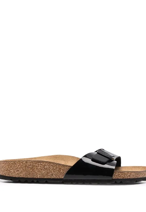 Birkenstock Madrid sandaler med spänne - Svart
