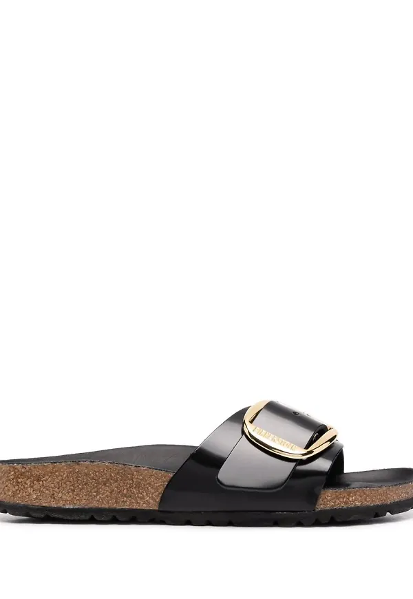 Birkenstock Madrid sandaler med spänne - Svart