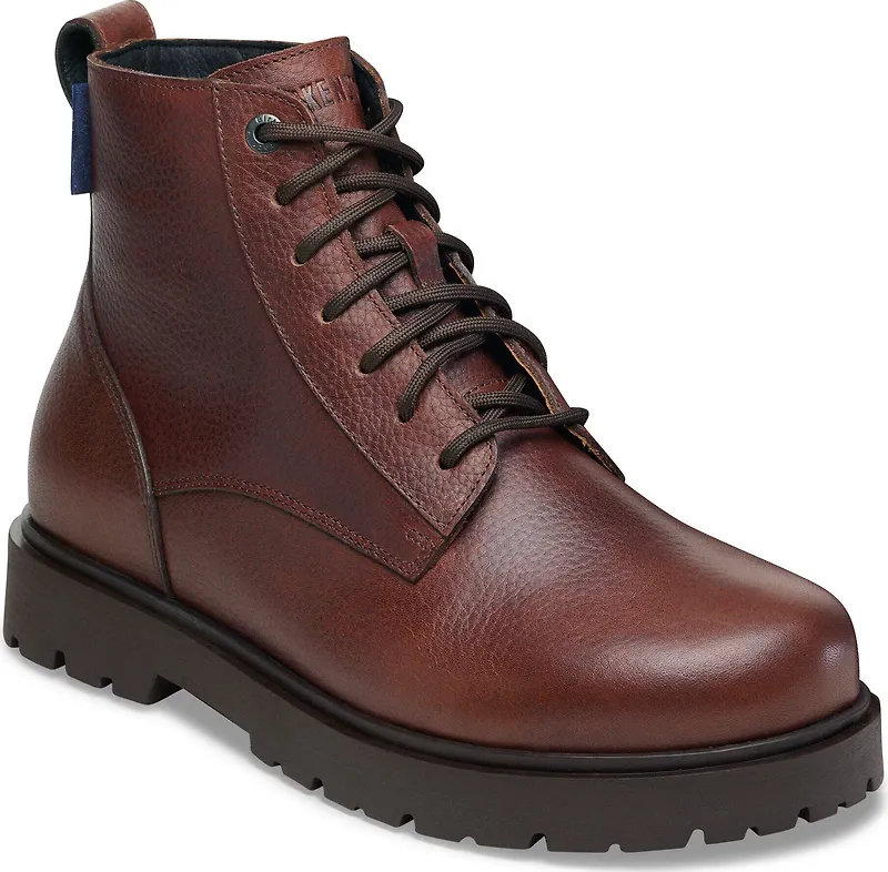 Birkenstock Men's Highwood Lace Mid Wp Lena Regular Chocolate
