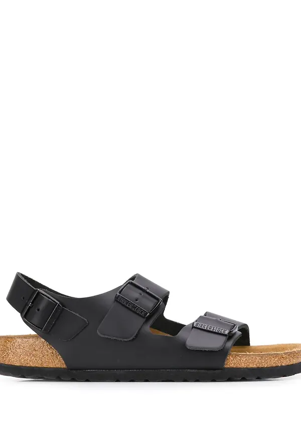 Birkenstock Milano sandaler med spänne - Svart