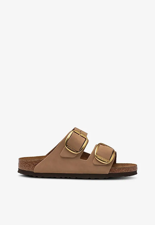 Birkenstock - Sandaler Arizona Big Buckle LENB - Beige