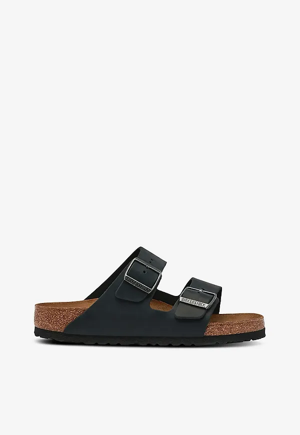 Birkenstock - Sandaler Arizona Leoi Black - Svart