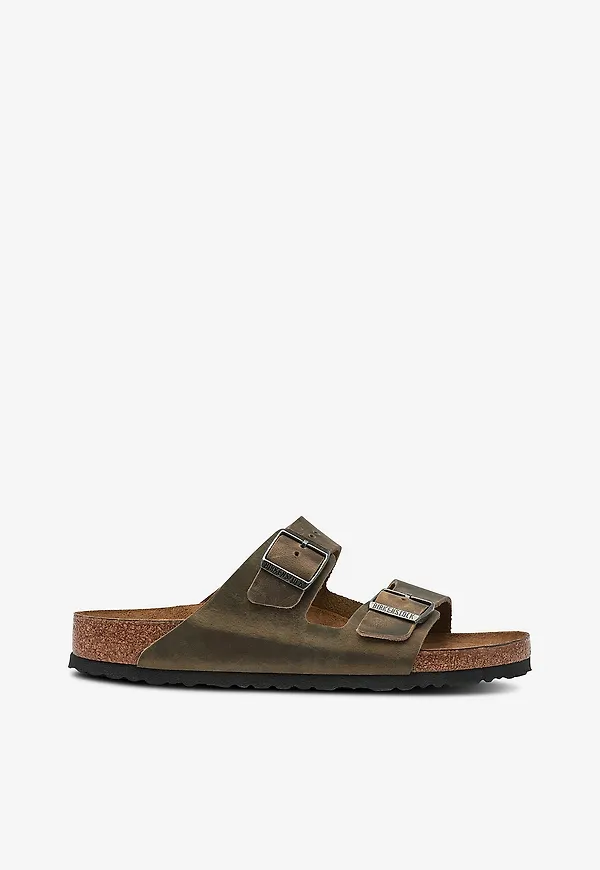 Birkenstock - Sandaler Arizona Sfb Leoi - Grön