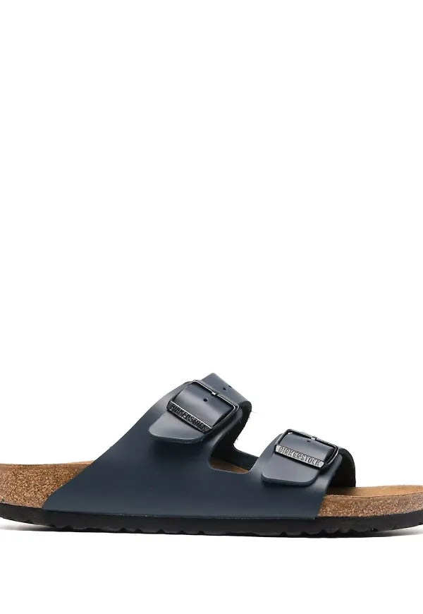 Birkenstock sandaler med dubbla remmar - Blå