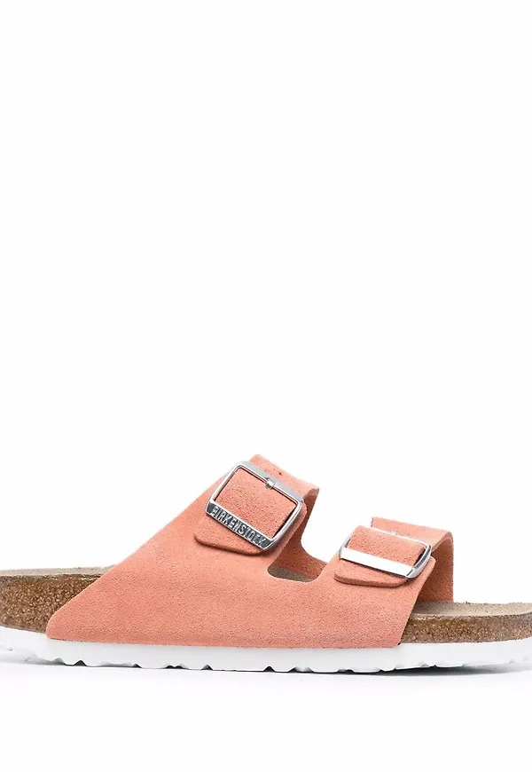 Birkenstock sandaler med dubbla remmar - Rosa