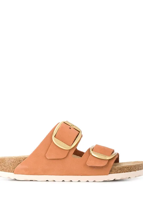 Birkenstock sandaler med dubbla spännen - Brun