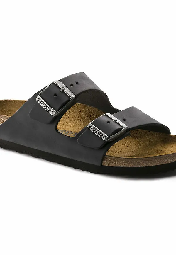 Birkenstock Sandals Arizona Birko-Flor Svart, Dam