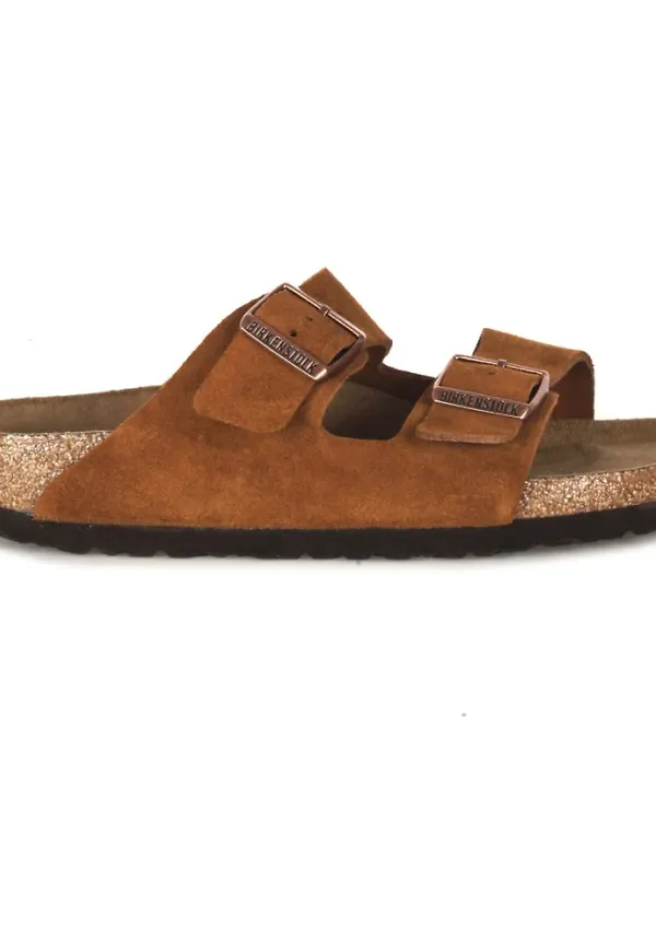 Birkenstock Sliders Brun, Dam