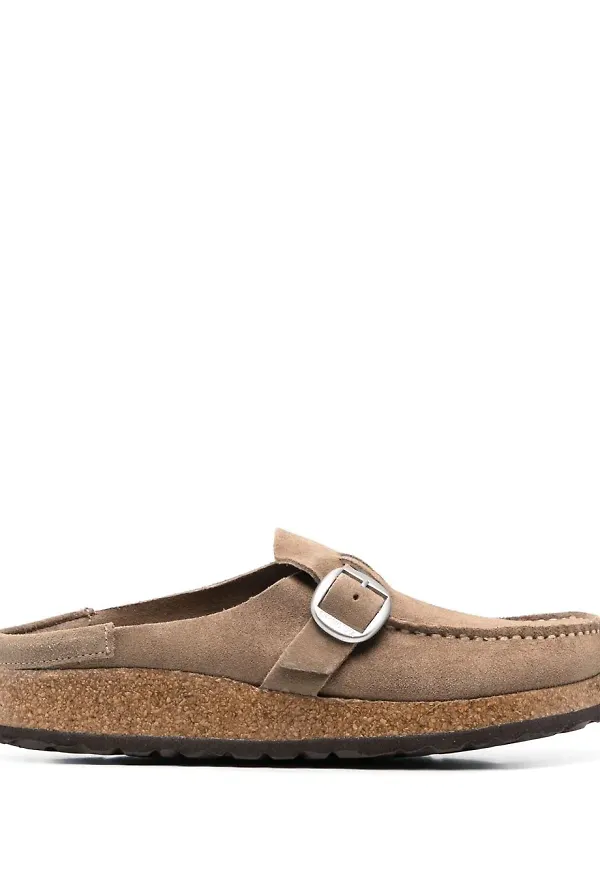 Birkenstock slip-ons med spänne - Neutral