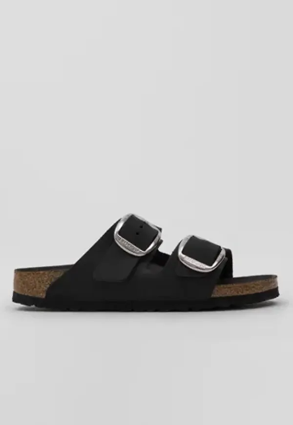 Birkenstock - Svart - Arizona Big Buckle LEOI