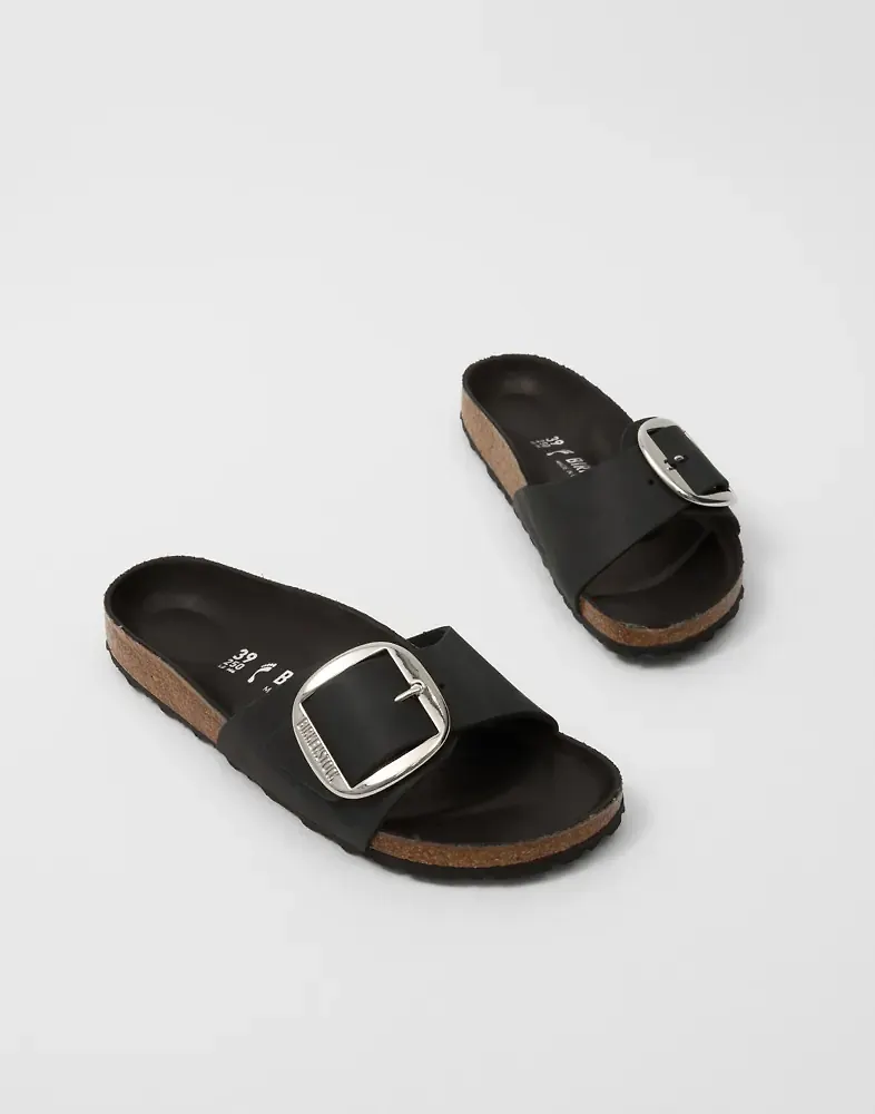 Birkenstock - Svart - Madrid Big Buckle