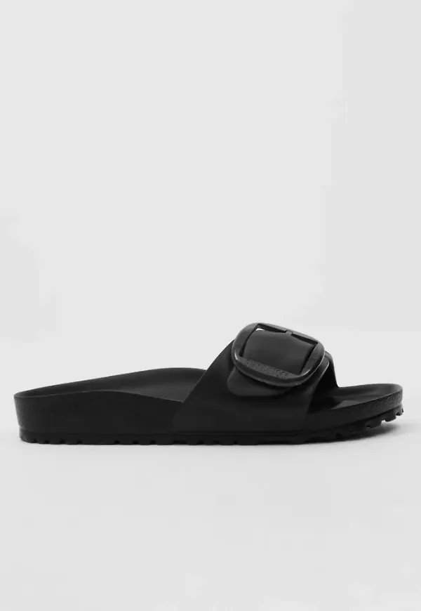 Birkenstock - Svart - Madrid Big Buckle Eva Black