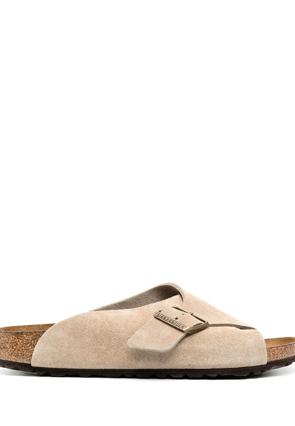 Birkenstock tofflor med spänne - Neutral