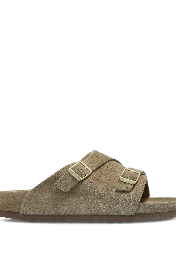 Birkenstock Zurich toffelsandaler med spänne - Neutral