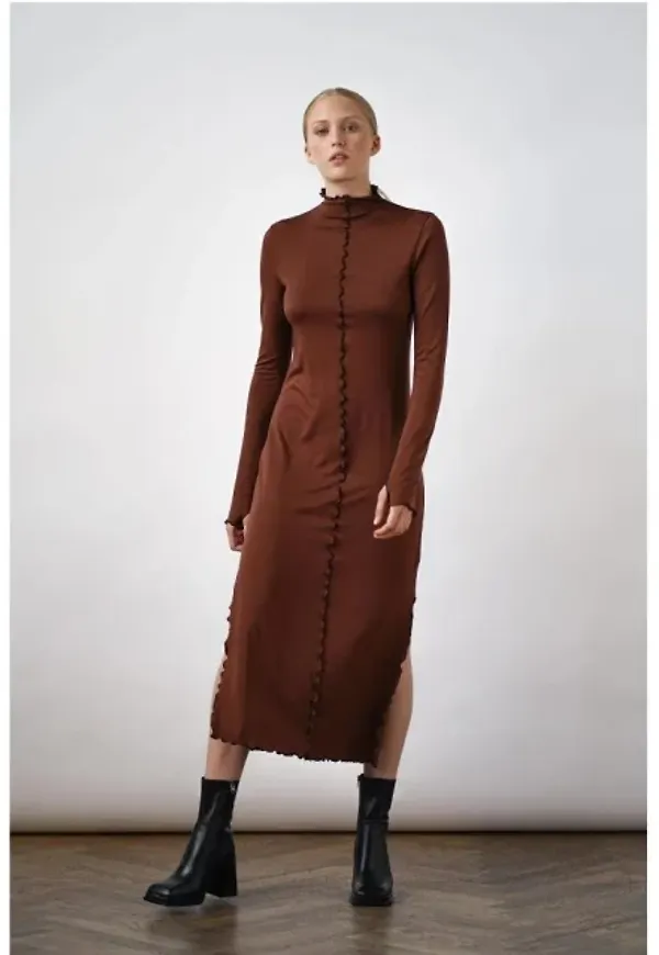 Bisse Dress - Chocolate
