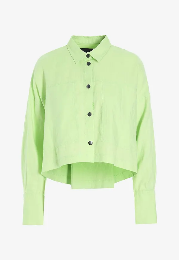 Bitte Kai Rand - Linnejacka Lazy Linen - Grön