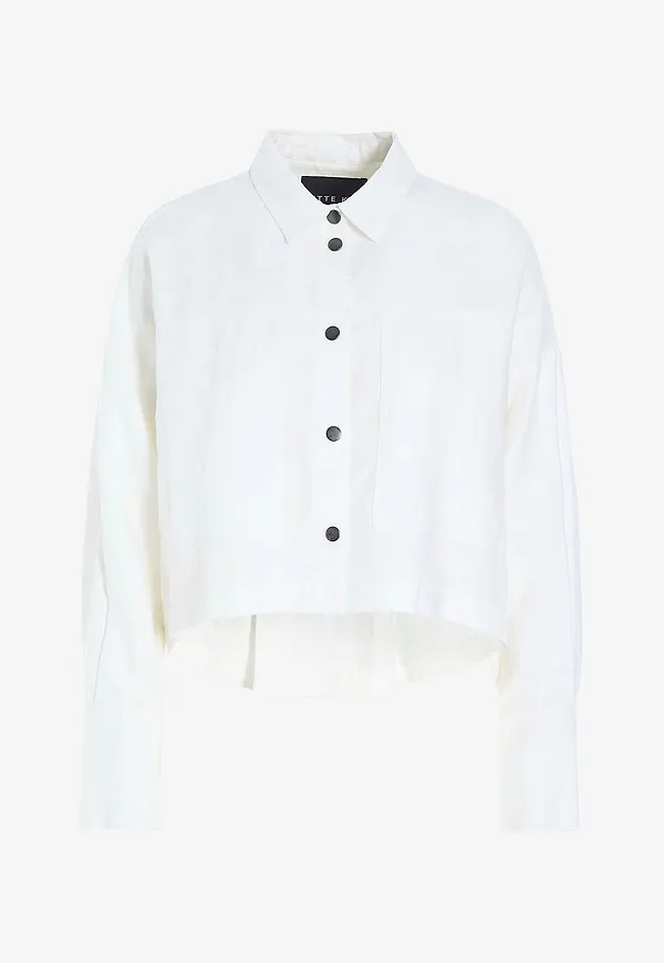 Bitte Kai Rand - Linnejacka Lazy Linen - Vit