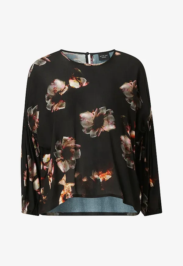 Bitte Kai Rand - Topp Blouse - Svart