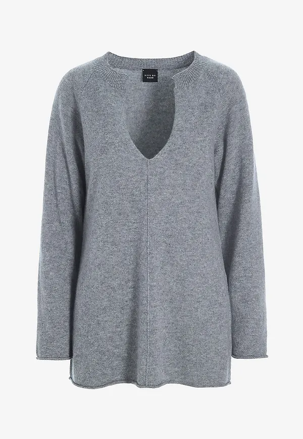 Bitte Kai Rand - Tröja Cloud Cashmere - Grå