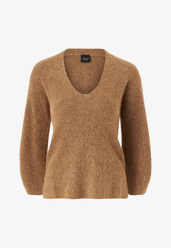 Bitte Kai Rand - Tröja Dandelion Knit - Brun