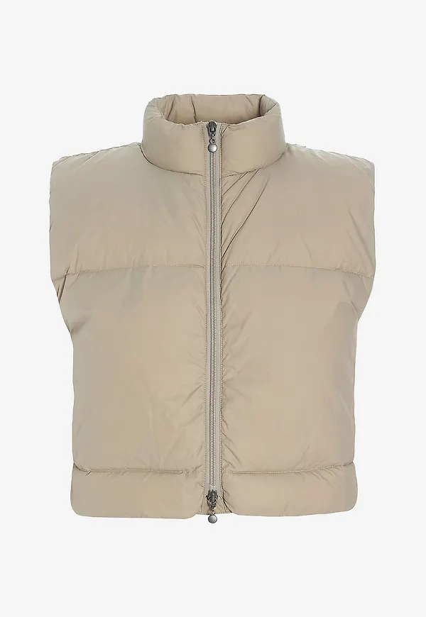 Bitte Kai Rand - Dunväst Feather down - Beige