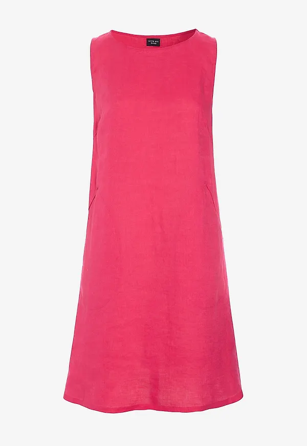 Bitte Kai Rand - Linneklänning Airy Linen - Rosa