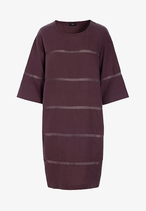 Bitte Kai Rand - Linneklänning Lazy Linen - Brun