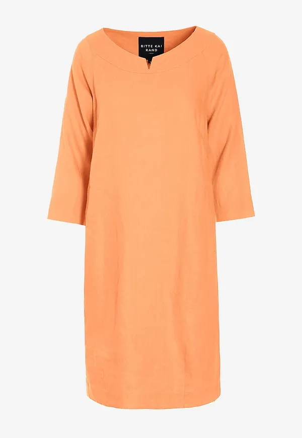 Bitte Kai Rand - Linneklänning Lazy Linen - Orange