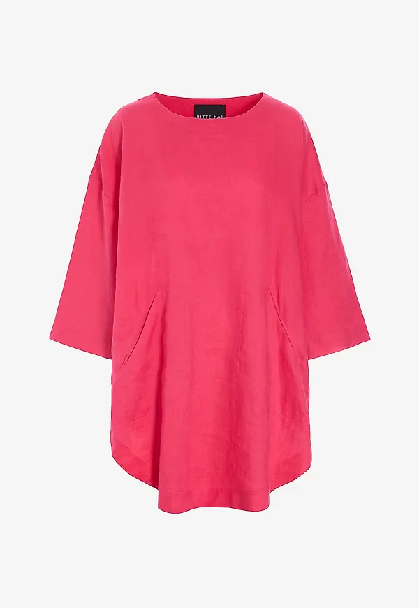 Bitte Kai Rand - Linnetunika Airy Linen - Rosa