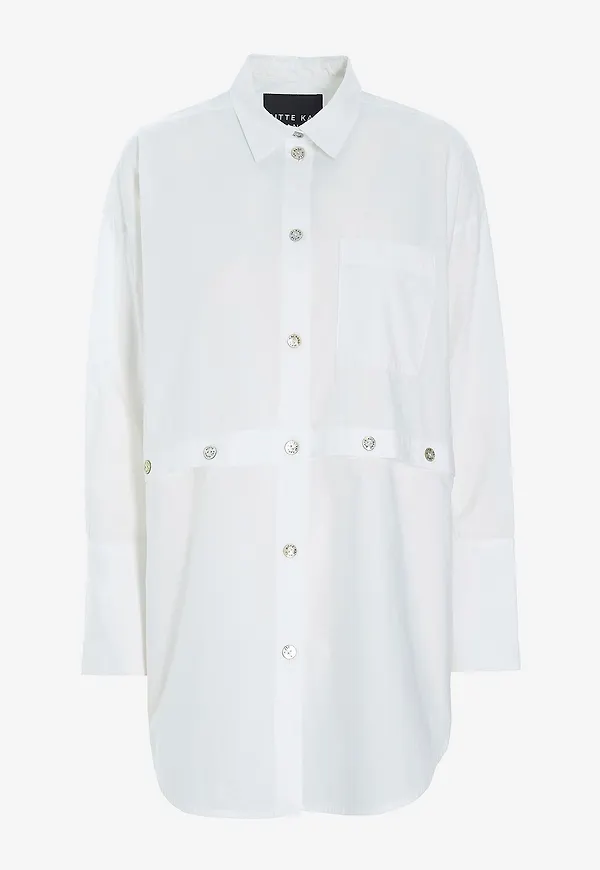 Bitte Kai Rand - Skjorta Core cotton - Vit