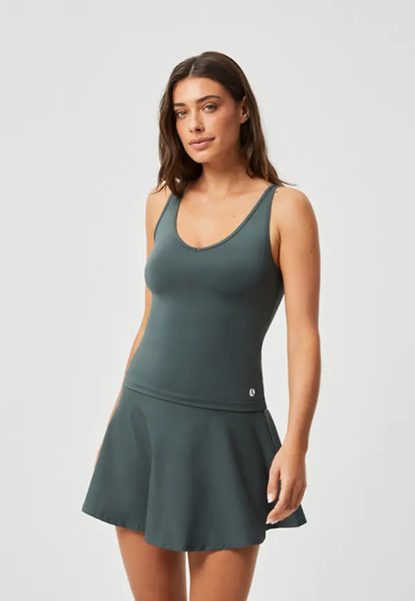 Björn Borg Ace Deep V Tank Grön, L