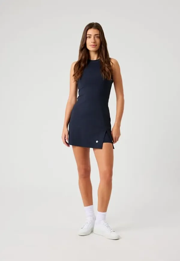 Björn Borg Ace Ribbed Dress Marinblå, XS