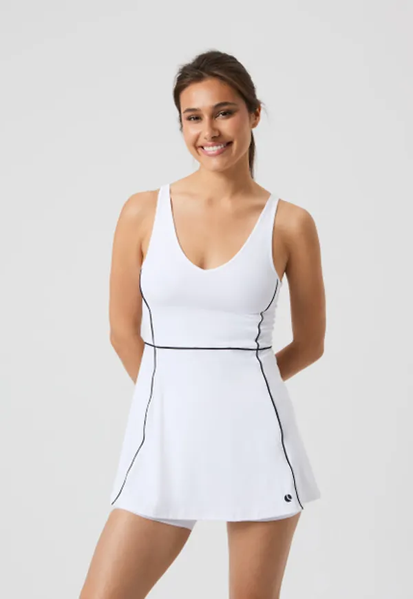 Björn Borg Ace V Dress Vit, M