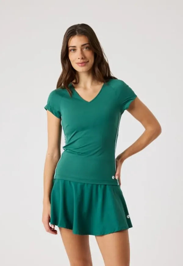 Björn Borg Ace V-neck T-shirt Grön, M