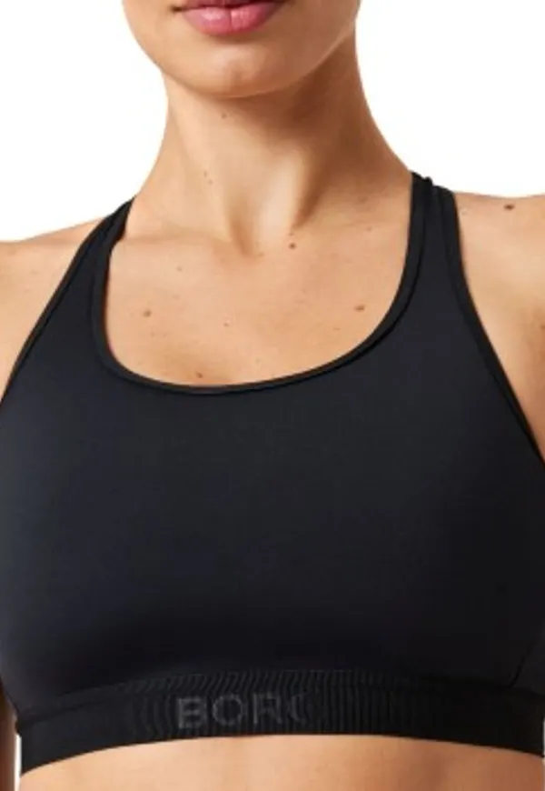 Björn Borg BH Low Support Sports Bra Svart Small Dam