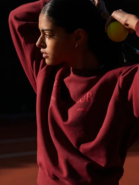 Björn Borg Borg Boyfriend Crew Röd, S