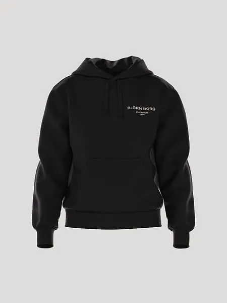 Björn Borg Borg Essential 1 Hoodie Svart, XL