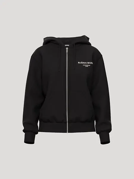 Björn Borg Borg Essential 1 Zip Hoodie Svart, L