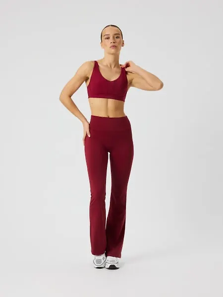 Björn Borg Borg Flare Tights Tall Röd, L